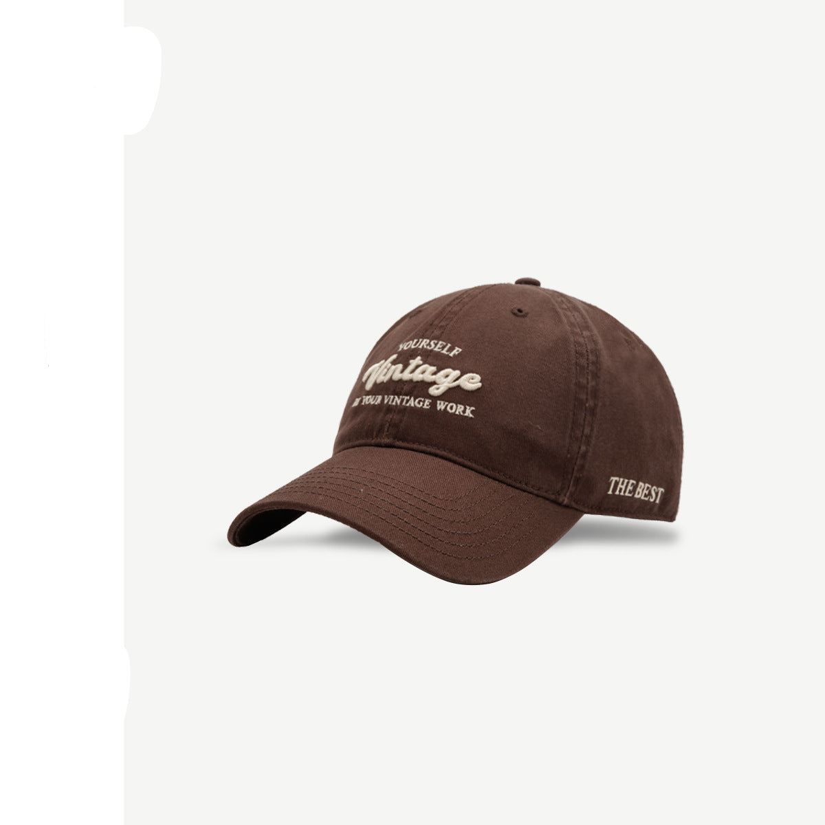 Wholesale Letter Embroidered Baseball Cap Unisex Soft Top Cap